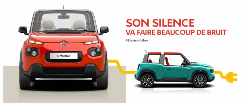 Nouvelle E-Mehari  toute option montpellier 34