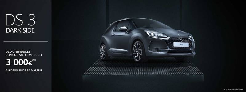 DS 3 Limitée Dark Side