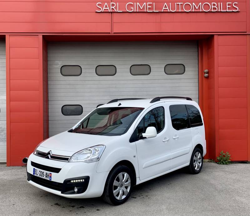 Berlingo BlueHdi 120 bvm6 shine occasion garantie au garage Gimel Automobiles