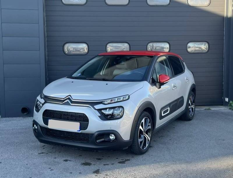 Citroën C3 essence boîte automatique avec très faible kilométrage, disponible au garage Citroën Peugeot Eutomedecine Gimel Automobiles.