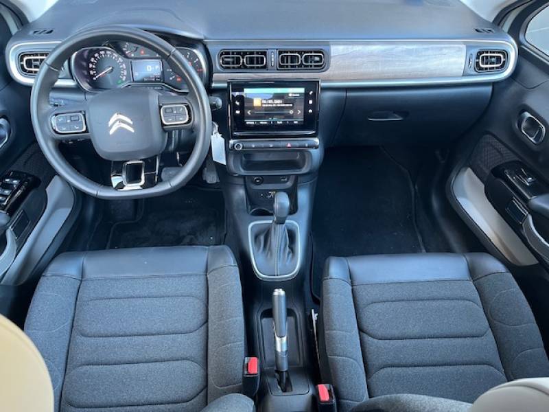Citroën C3 boîte automatique essence, occasion récente, faible kilométrage, disponible immédiatement au garage Citroën Peugeot Gimel Automobiles.