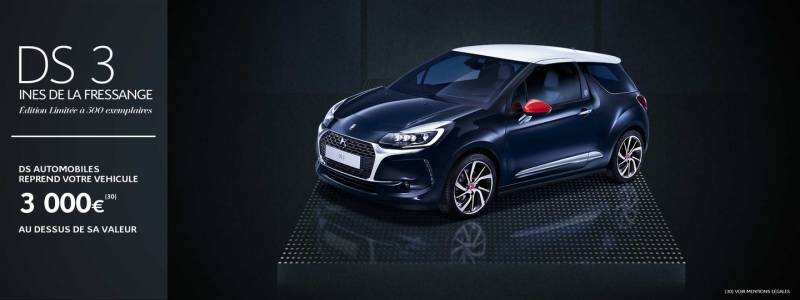 DS 3 Limitée Ines de la Fressange