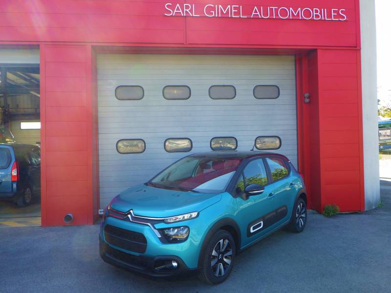 CITROËN C3 D'OCCASION PURETECH 83 SHINE A MONTPELLIER PROCHE DE GRABELS ET DE JUVIGNAC CHEZ GIMEL AUTOMOBILES